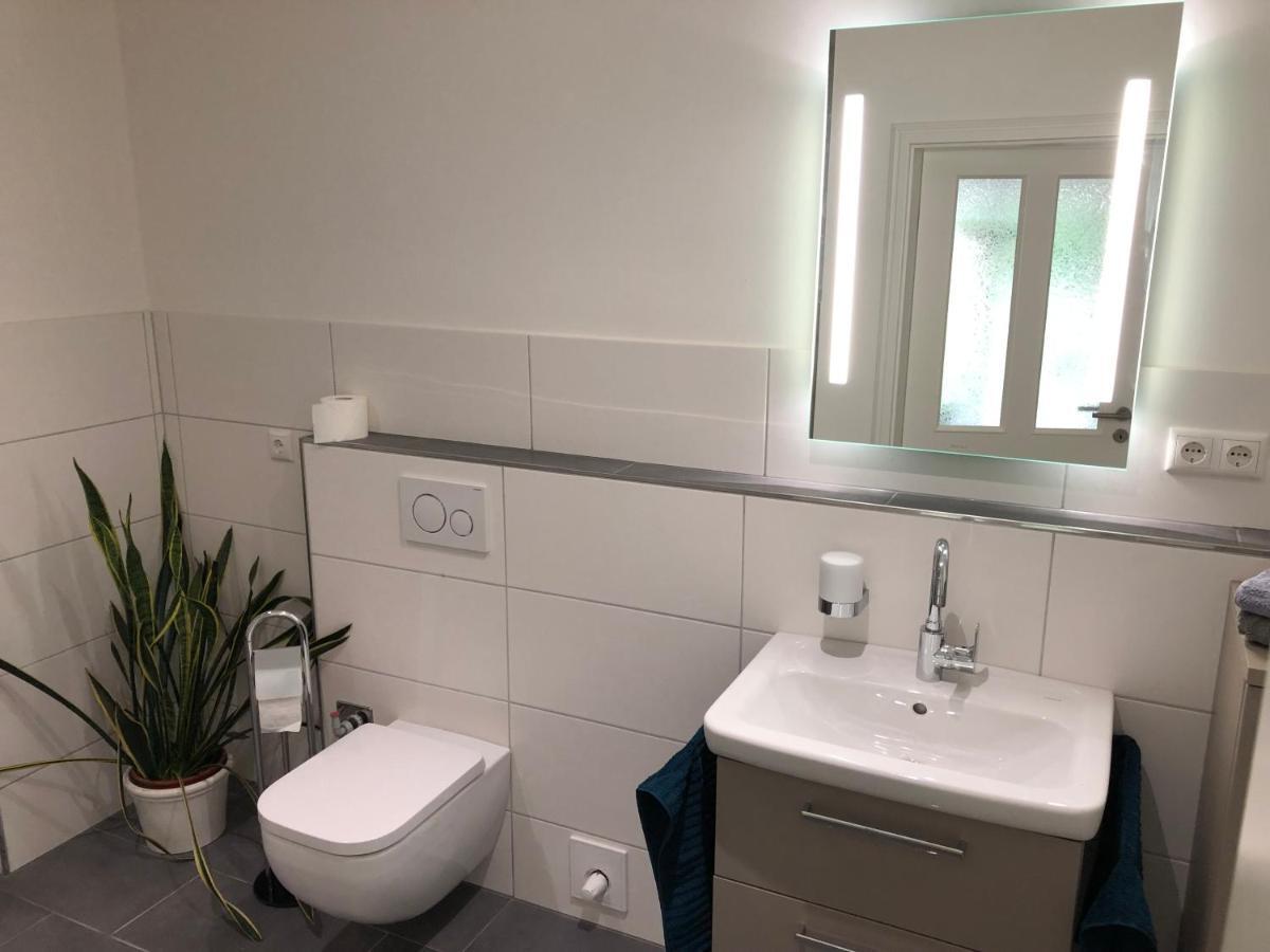 Modernes Apartment In Ruhiger Lage, 70Qm, 4 Personen Brietlingen Bagian luar foto